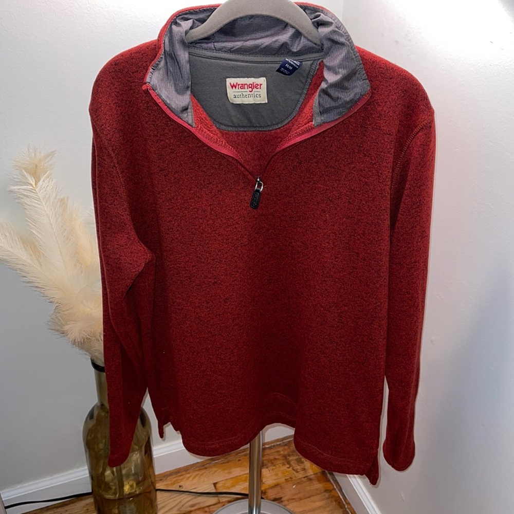 Mens Wrangler quarter zip